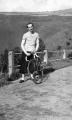 Cyclist Roy Bramhall probably of the Phoenix Cycling Club 