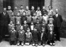 Class photograph, St. Stephen's Church of England School, Finlay Street at the junction with Fawcett Street 