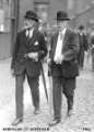 Sir Robert Hadfield (right) (1858 - 1940), Chairman and Managing Director, Hadfields Ltd.
