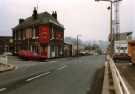 View: t12896 Railway Hotel, No. 184 Bramall Lane, at junction of (left) Hill Street 