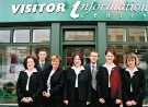 Staff at the Visitor Information Centre, Nos. 67 - 69 Tudor Square