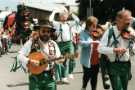 Folk dancers and musicians during the Lord Mayors Parade 