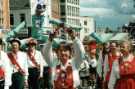 View: t12980 Cottonmill Clog Morris from St. Albans on Norfolk Street during the Lord Mayors Parade 