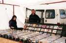Compact disc stall holders, Lakeside [Music] Festival, Don Valley Grass Bowl