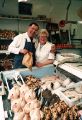 Geoff and Kathleen Cooke, Dunbar Cooke and Son, fish and game merchants, No. 229 London Road c.1989