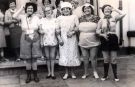 Unidentified group in fancy dress