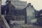 View: t13348 Demolition at rear of former Sheffield Raincoat Stores, No. 21 Orchard Street to make way for the Orchard Square shopping centre