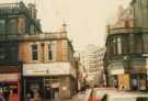 Orchard Street from Church Street showing (left) Leicester Building Society, No. 33 Church Street and (right) Thomas Breer and Co., estate agents Orchard Street from Church Street showing (left) Leicester Building Society, No. 33 Church Street and (right) Thomas Breer and Co., estate agents