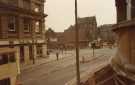 Haymarket looking towards junction with Fitzalan Square and Commercial Street showing (left) Yorkshire Bank, Nos. 2 - 4 Haymarket