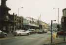 London Road showing (l.to r.) Bed Nightclub and Nos. 53 - 67 Dixon Ford, car dealers