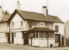 Ye Old Harrow public house, No. 80 Broad Street at junction with (left) Bard Street Ye Old Harrow public house, No. 80 Broad Street at junction with (left) Bard Street