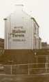Gable end of Hallcar Tavern, No. 2 Carwood Terrace Gable end of Hallcar Tavern, No. 2 Carwood Terrace