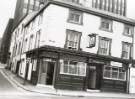 Moseley's Arms, Nos. 81-83 West Bar, at junction of Paradise Street. Originally named The Rose