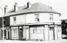 View: t13974 The Cocked Hat public house, Nos. 73 - 75 Worksop Road and the junction (right) with Leeds Road 
