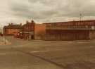 View from (foreground) Cricket Inn Road of Sheffield Corporation Abattoir, Aston Street View from (foreground) Cricket Inn Road of Sheffield Corporation Abattoir, Aston Street