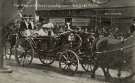 Royal visit of King Edward VII and Queen Alexandra passing Josiah Tyler Ltd., boot manufacturers, Nos. 111 - 113 South Street, Moor