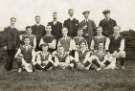 Ebenezer Boys football team [Ebenezer Methodist Church?] (John Herbert Brown is on front row, far right)