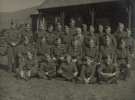 Sheffield Home Guard unit [?John Herbert Brown, standing, sixth from left]