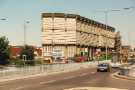 London Road looking towards St. Mary's Gate roundabout and (back) the Moore Street electricity sub station