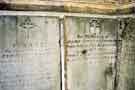 Gravestones of John Watson and family and Mary Shuttleworth and family, St. Marie's RC Cathedral, Norfolk Row