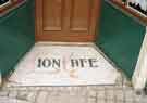 Floor mosaic 'Lion cafe', Lady's Bridge Hotel, No. 3 Bridge Street Floor mosaic 'Lion cafe', Lady's Bridge Hotel, No. 3 Bridge Street