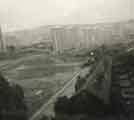 View from Crookes Valley Road, looking North of (back) Martin Street Flats