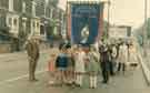 Parade involving the Arbourthorne Methodist Sunday School and the Lutheran Church Norfolk Road