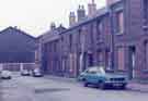Derelict terrace housing on Beverley Street