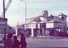 Demolition of R. K. Osborne Ltd., carpet dealers, Nos. 591 - 597 Attercliffe Road