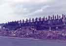 Demolished houses on Ripon Street showing (back) Woodbourn Road