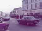 Police outside former premises of R. K. Osborne Ltd., carpet dealers, Nos. 591 - 597 Attercliffe Road 