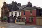 Attercliffe Road showing No. 764 Zeenat Indian restaurant (formerly Boots Chemists and Rossingtons Bazaars Ltd.) and No. 756 former Coach and Horses public house