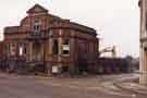 Friends Adult School, Leeds Road, Attercliffe showing (right) the demolition of the Brown Bayley Ltd. site Friends Adult School, Leeds Road, Attercliffe showing (right) the demolition of the Brown Bayley Ltd. site