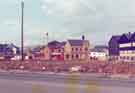 View from Worksop Road of Tartan Press, printers and Attercliffe Library, Leeds Road View from Worksop Road of Tartan Press, printers and Attercliffe Library, Leeds Road
