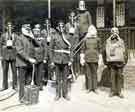 City of Sheffield Fire Brigade. Firemen in breathing apparatus