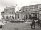 Norfolk Street showing (l. to r.) Nos. 95 - 101 Ruskin Gallery (formerly Hay and Son Ltd, wine and spirit merchants) and No. 103 Trustee Savings Bank (formerly the Sheffield Savings Bank)