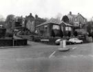 Junction of Haywood Lane and Manchester Road, Deepcar showing (left) Frank Hillock Field and Altered Images, photographers