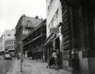 Commercial Street showing the Burnley Building Society looking towards Nos. 59 - 65 High Street and C and A Modes Ltd