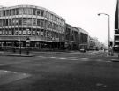 The Moor from Furnival Gate showing (left) Harris Carpets and Alexandre Ltd., tailors