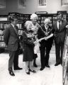 View: u11769 Visit of Councillor Albert Edward Richardson, Lord Mayor and Mrs Elsie Richardson, Lady Mayoress to the Central Lending Library, Surrey Street