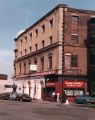 Derelict Lyceum Theatre and Lyceum Jewellers, corner of (left) Tudor Street and (right) Tudor Place
