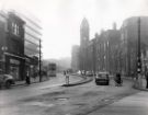 Waingate from Bridge Street showing (left) No. 36 R. J. Stokes and Co. Ltd., paint manufacturers and William Timpson Ltd., shoe shop and (right) the old Town Hall and Court House Waingate from Bridge Street showing (left) No. 36 R. J. Stokes and Co. Ltd., paint manufacturers and William Timpson Ltd., shoe shop and (right) the old Town Hall and Court House
