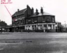 Albion Hotel (latterly the Mill Tavern public house), Nos. 2 - 4 Earsham Street showing (left) John Heath and Sons, funeral directors from Burngreave Road