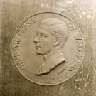 Medallion commemorating the royal visit of HRH The Prince of Wales (later King Edward VIII) K.C., K.T., (Hadfield's 'Era' manganese steel), May 29th, 1923