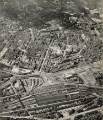 Aerial view of Sheffield City Centre showing (bottom) Midland Railway Station, c.1936/1937