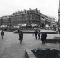 Fargate looking towards (left) Pinstone Street and (right) Barkers Pool showing (centre) William Timpson Ltd., shoe shop, Nos. 2 - 6 Pinstone Street Fargate looking towards (left) Pinstone Street and (right) Barkers Pool showing (centre) William Timpson Ltd., shoe shop, Nos. 2 - 6 Pinstone Street