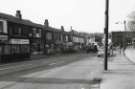 View: u12379 Shops on Firth Park Road (now Owler Lane) showing (l.tor.) No. 38 Longs of Sheffield, dry cleaners, No.36 Davies, outfitters and No. 32 S. H. and W. A. Uttley Ltd., plumbers