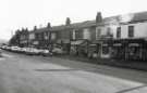 Shops on Firth Park Road (now Owler Lane) at junction with (left) Barnsley Road showing (l. to r.) No. 28 J. and A. Robinson, stationers and No. 26 Crinoline, gowns Shops on Firth Park Road (now Owler Lane) at junction with (left) Barnsley Road showing (l. to r.) No. 28 J. and A. Robinson, stationers and No. 26 Crinoline, gowns