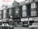 Shops on Firth Park Road showing (l. to r.) No. 459 Mei Hong, Chinese takeaway, No. 463 Trader Tom's, hardware dealers, No. 465 A. Green, fruiterers and Nos. 467 - 469 E. Barker and Son (Hillsborough) Ltd., house furnishers Shops on Firth Park Road showing (l. to r.) No. 459 Mei Hong, Chinese takeaway, No. 463 Trader Tom's, hardware dealers, No. 465 A. Green, fruiterers and Nos. 467 - 469 E. Barker and Son (Hillsborough) Ltd., house furnishers