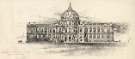 Design for West Yorkshire County Council building at Wakefield, c. 1893